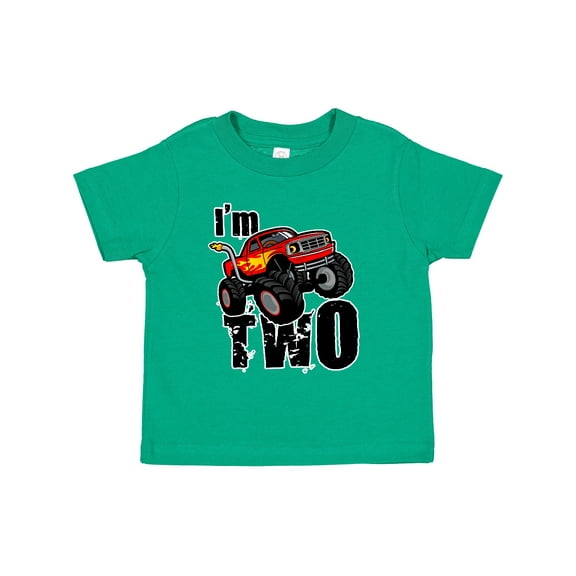 Inktastic 2nd Birthday Monster Truck Boys or Girls Toddler T-Shirt