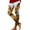 Brown, variant on Womens Casual Loose Legging Tights Leggings For Ladies Fashion Workout Out Leggings Easter Print Color Block Pants Soft Stretchy Leggings Daily Commuting Versatile