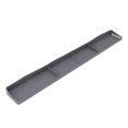 thumbnail image 1 of Estante de especias superior de silicona para estufa, organizador de estante de especias de cocina con 3 particiones funcionales, 30 pulgadas, gris, 1 of 8