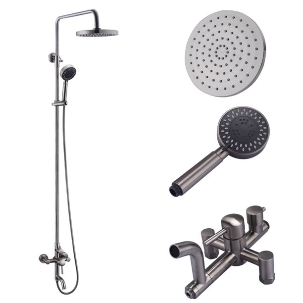 KES Bathroom SUS304 Stainless Steel Faucet Showering System LeadFree