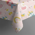 thumbnail image 5 of Fairy Tale Princess Pattern Square Tablecloth,Waterproof Square Table Cover,Wipeable Spillproof Washable Table Cover for Home Kitchen Party Decor 60"x60"(152x152cm), 5 of 6