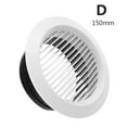 thumbnail image 1 of Formes Variées 100/150mm Couvercle de Ventilation Rond pour Grille d'Extraction de Ventilation, 1 of 5