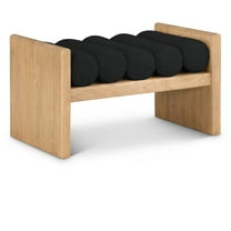 Meridian Furniture Waverly Black Bench