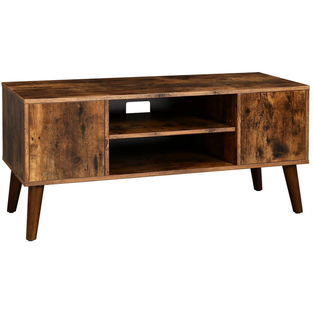 43" TV Stand, TV Console, MidCentury Modern Entertainment Center for