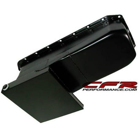 CFR HZ-7480-PBK 1962-67 Chevy II & Nova 1958-79 Small Block 283-305-327-350-400 Drag Racing Oil Pan - (Best Sbc Intake For Drag Racing)