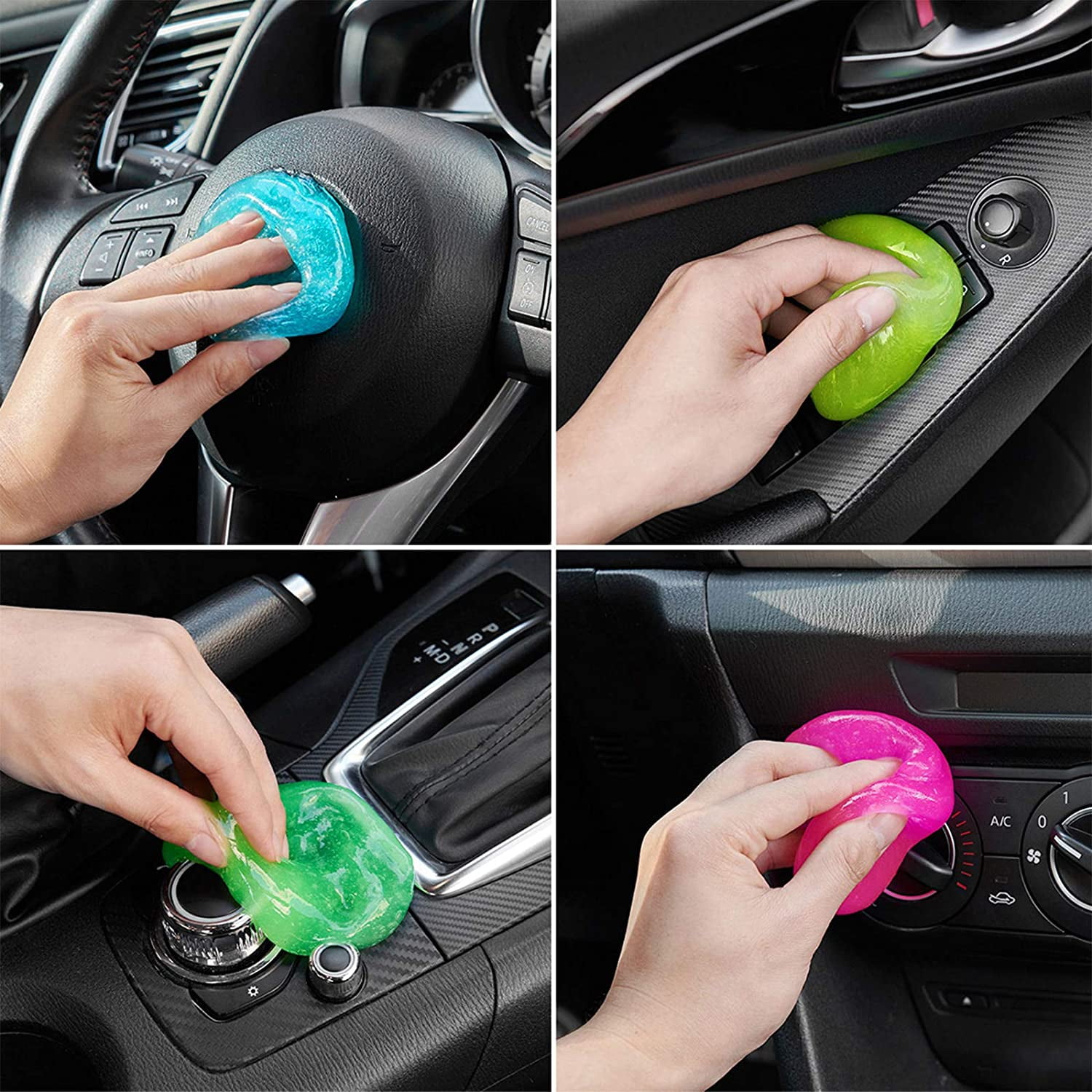 Dust Cleaning Gel For Car Detailing Putty Keyboard Dust Remover Multifunction 