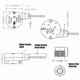 thumbnail image 5 of 3 Piezas Ze-208S E89885 3 Velocidades 4 Cables Interruptor de Cadena de TraccióN Ventilador de Techo Interruptor de Luz Pieza de Repuesto, B, 5 of 7