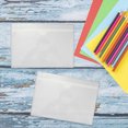 thumbnail image 3 of 20pcs Self-adhesive Cards Pockets with Open Sides Clear Plastic Cards Pockets, 3 of 6