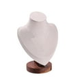 thumbnail image 2 of Yinanstore Necklace Display Bust Jewelry Display Stand Neck Display Props Necklace Chain Jewelry Bust for Presentation Home Organization Small, 2 of 8