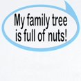 thumbnail image 2 of CafePress - My Family Tree Is Full Of Nuts Funny Baby Onesie - Baby Light Bodysuit, Size Newborn - 24 Months, 2 of 4