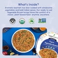 thumbnail image 4 of Food Earth Organic Vegetable Biryani, Vegan, 6 Count, Shelf Stable, 4 of 9
