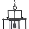 thumbnail image 3 of Quoizel Garrett 9" Outdoor Hanging Light in Matte Black, 3 of 5