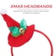 thumbnail image 3 of 4pcs Navidad Mini sombrero Decoración Diseño de cabello Hoops Elementos de Navidad Diseño Decoraciones para el cabello, 3 of 5