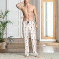 thumbnail image 2 of Honiee Poodle Dog for men - a sleek fusion of Straight Pajama Pants, versatile Lounge Pants, and cozy Sleepwear, all rolled into one-X-Large, 2 of 6