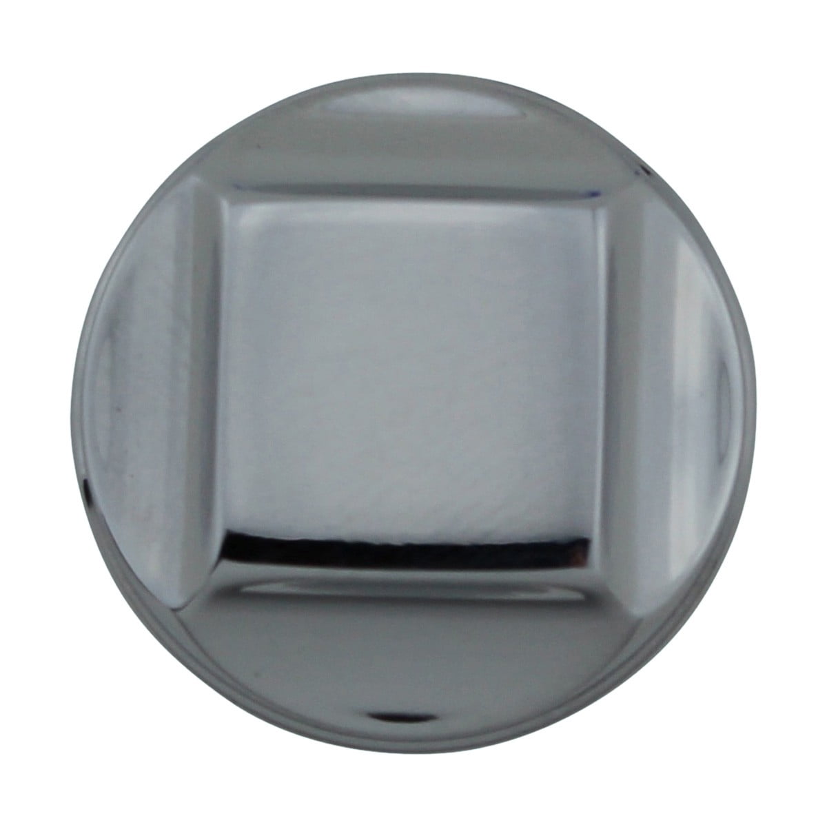 Chrome Plated Brass 1 in. Kitchen Cabinet Door Knob Pull Handles Renovators Supply - Set of 6