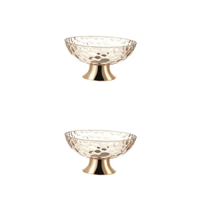 Moyic Dessert Serving Bowl Tray Snacks Fruit Bowl Basket for Breads Snacks Home Type1 NO1