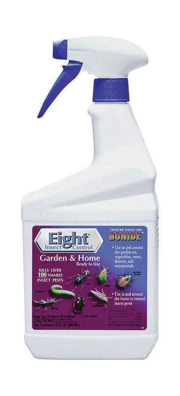 Bonide Eight Insect Control Garden Insecticide - Kills Beetles, Ants, Aphids - 32 oz. Spray