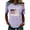 Purple, variant on Womens Patriotic USA Shirt 250th Anniversary American Flag T Shirts Casual Short Sleeve Summer Top 4th of July Clothes