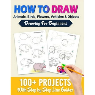 How to Draw Animals For Kids: A Fun and Simple Step-by-Step Drawing and Activity Book for Kids - A Great Book for Toddlers, Kindergarten, Preschool Children - For Girls and Boys from 4 Years Old. [Book]