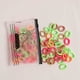 thumbnail image 1 of Paquete de 100 coleteros para mujer, coleteros para niña, coleteros de goma, bandas elásticas para el cabello para regalos de Navidad, horquillas para bebés y niñas., 1 of 2