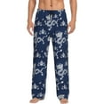 thumbnail image 2 of Kdxio Dragon Print Men's Sleep Pajama Pant Lounge Pants with Pockets, 2 of 8
