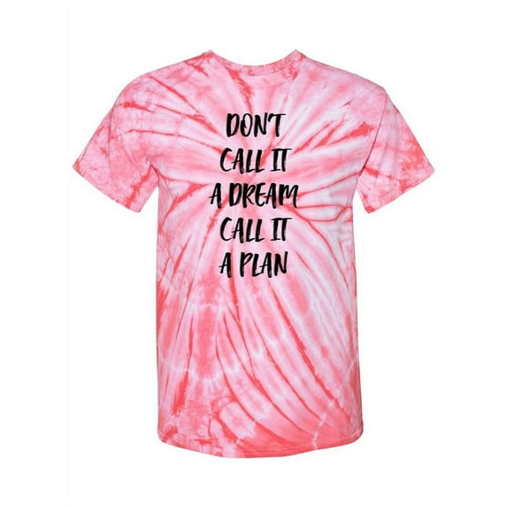 Call It A Plan Tie-Dye Cyclone Women -Smartprints Designs, Female Medium