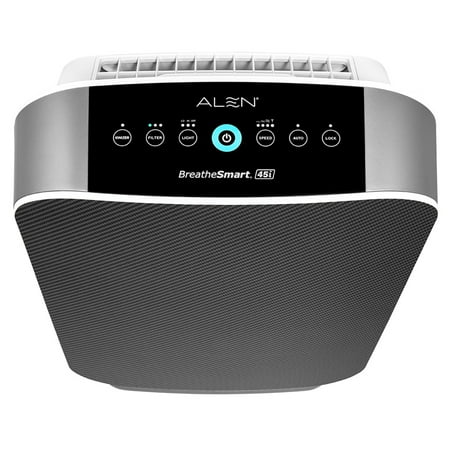 Alen - BreatheSmart 45i 800 SqFt Air Purifier with Pure HEPA Filter for Allergens, Dust & Mold - Graphite
