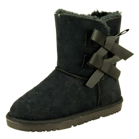 

The Doll Maker Girl s Tall Botton Suede Winter Snow Boot (Little Kid/Big Kid) - TD194017G-2