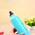 thumbnail image 4 of Eigraketly Children Outdoor Water Bottle Camping Backpacking Portable Keychain Drinkware Aluminum Kettle Bicycles Drink 500ml carpas No.1, 4 of 6