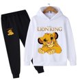 thumbnail image 3 of Conjunto de sudaderas con capucha del Rey León Simba para niños de 4 a 16 años, ropa para bebés, ropa para niños y niñas, jerséis, pantalones largos, conjunto de dibujos animados para niños, 3 of 5