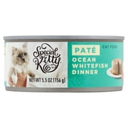 Special Kitty Ocean Whitefish & Tuna Dinner Pate Wet Cat Food, 5.5 oz