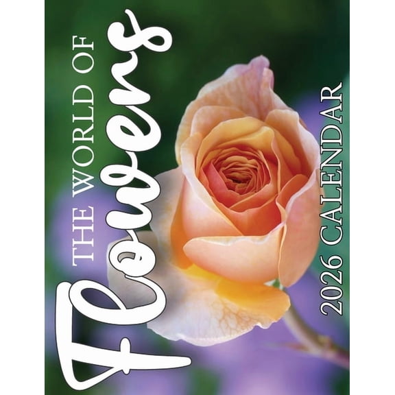 The World of Flowers 2026 Calendar, (Paperback)
