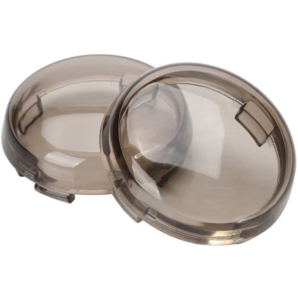 GFDYREE Smoked Harley Turn Signal Lens Covers Lenses for Harley