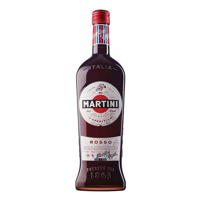 Caja de 6 Aperitivo Martini Rosso 750 ml