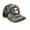 Camouflage, variant on Mexico Flag Hat for Men and Women – El Tricolor Snapback Trucker Baseball Cap by International Tie (All Black)