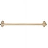 Alno Inc Classic Traditional 18'' Grab Bar with Brass Construction