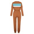 thumbnail image 5 of YUGYXL Lounge Sets for Women Sweatsuits Sets Two Piece Outfit Long Sleeve Pant Workout Athletic Tracksuits Orange XL, 5 of 5