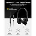 thumbnail image 5 of Lenovo Wired ANC Headset Gen 2, Microsoft Teams Certified, Black, 5 of 9