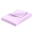 thumbnail image 2 of 400 Thread Count 100% Egyptian Cotton 3-Piece Flat Sheet (1 Flat + 2 Pillow Covers) Size Queen Color Lavender Solid, 2 of 5