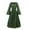 Green, variant on Hvyesh Renaissance Dress Women Medieval Dress Renaissance Outfit Irish Dress Halloween Long Dresses for Women Gothic Swing Dress