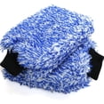 thumbnail image 1 of New Car Wash Mitt by, 2 Pack Premium Cyclone Microfiber Washing Gloves, 1 of 5