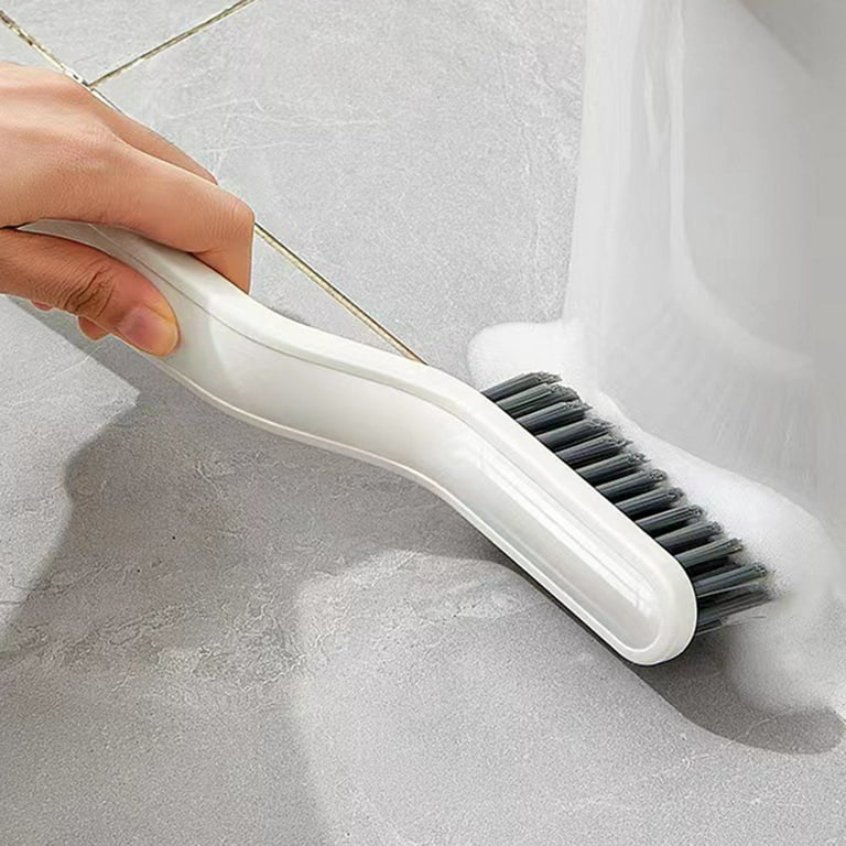 Multifunctional Floor Seam Brush-4pcs Clip Hair Window Cleaning Brush,bathroom  Cleaning Brush Crack Brush,for Wall Floor Tiles Window(2 Styles)