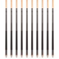 thumbnail image 2 of ASKA L2 10-Piece Billiard Pool Cue Set - 58" Canadian Maple Shafts, 13mm Tips, Mixed Weights, 2 of 6