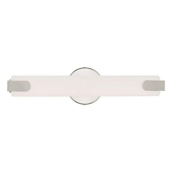 20W Led Ada Bathroom Light in Modern Style 4.38 inches Wide By 17.5 inches High-Polished Chrome Finish Bailey Street Home 218-Bel-3110378