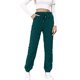 thumbnail image 1 of Gibobby Pantalones para mujer deportivos Pantalones de chándal de forro polar peludo para mujer, pantalones de forro polar con cordón grueso y cálido para invierno(Verde,G), 1 of 5
