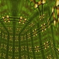 thumbnail image 1 of Ahgly Company Machine Washable Indoor Square Transitional Dark Forest Green Area Rugs, 4' Square, 1 of 7