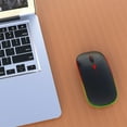 thumbnail image 3 of Looking Wireless Mouse, Long Distance Mouse, Slim Rechargeable for XP Windows Vista Black,Silver, 3 of 7