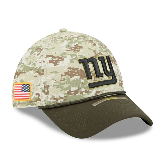 Men's New Era  Camo New York Giants 2025 Salute to Service 39THIRTY Flex Hat