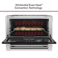 thumbnail image 3 of KitchenAid Digital Countertop Oven with Air Fry and Pizza | Matte Black, 3 of 10