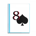 thumbnail image 1 of Peace Spade 8 Poker Book Sheet Protectors Portfolio Binder Folder, 1 of 3